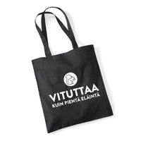 Vituttaa kuin pientä eläintä - kangaskassi