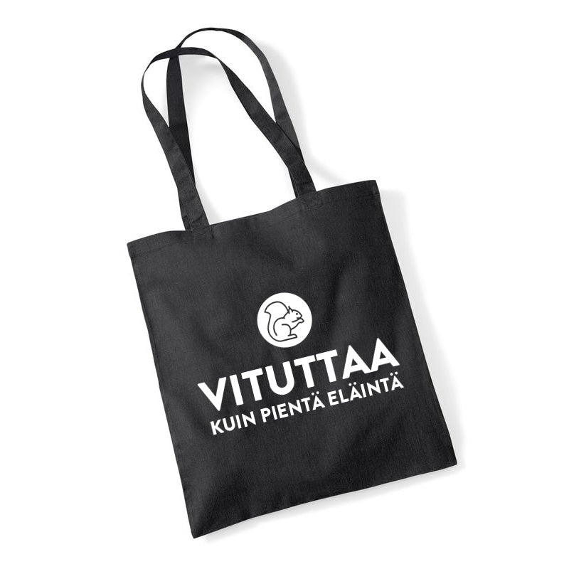 Vituttaa kuin pientä eläintä - kangaskassi
