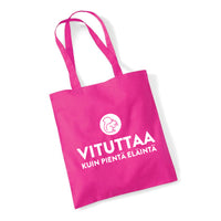 Vituttaa kuin pientä eläintä - kangaskassi