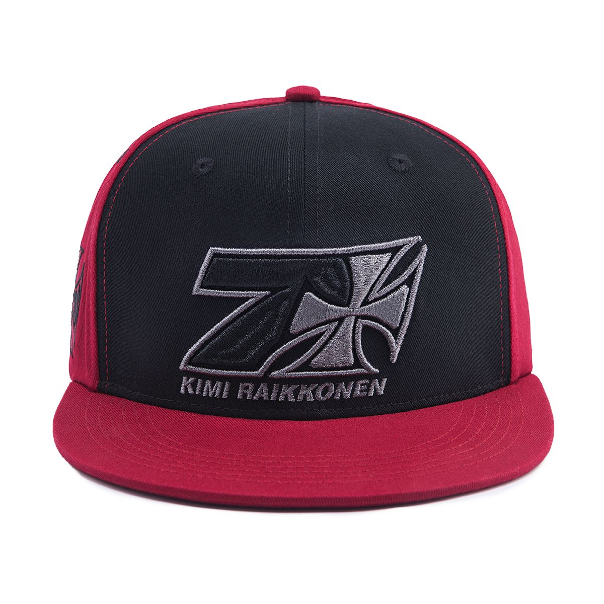 Kimi Räikkönen -lippis - Ristiseiska punainen/musta