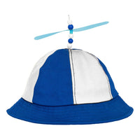 Propellihattu sininen/valkoinen